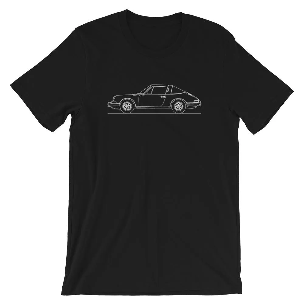 Porsche 911 Targa outline T-shirt