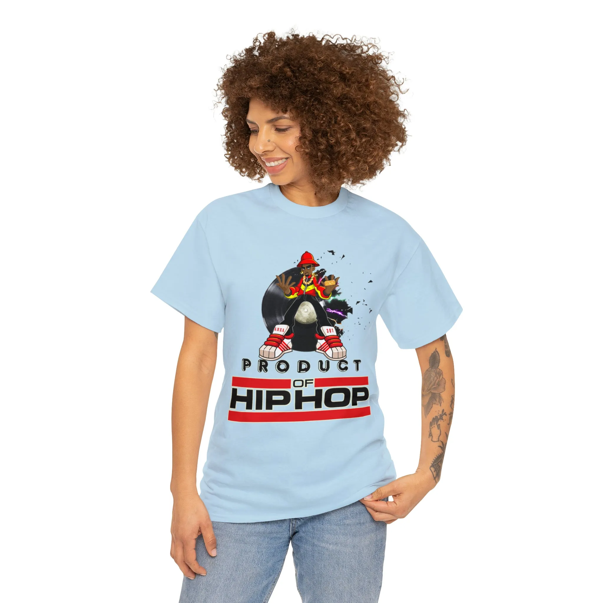 Product Of Hip Hop - Unisex Heavy Cotton Tee