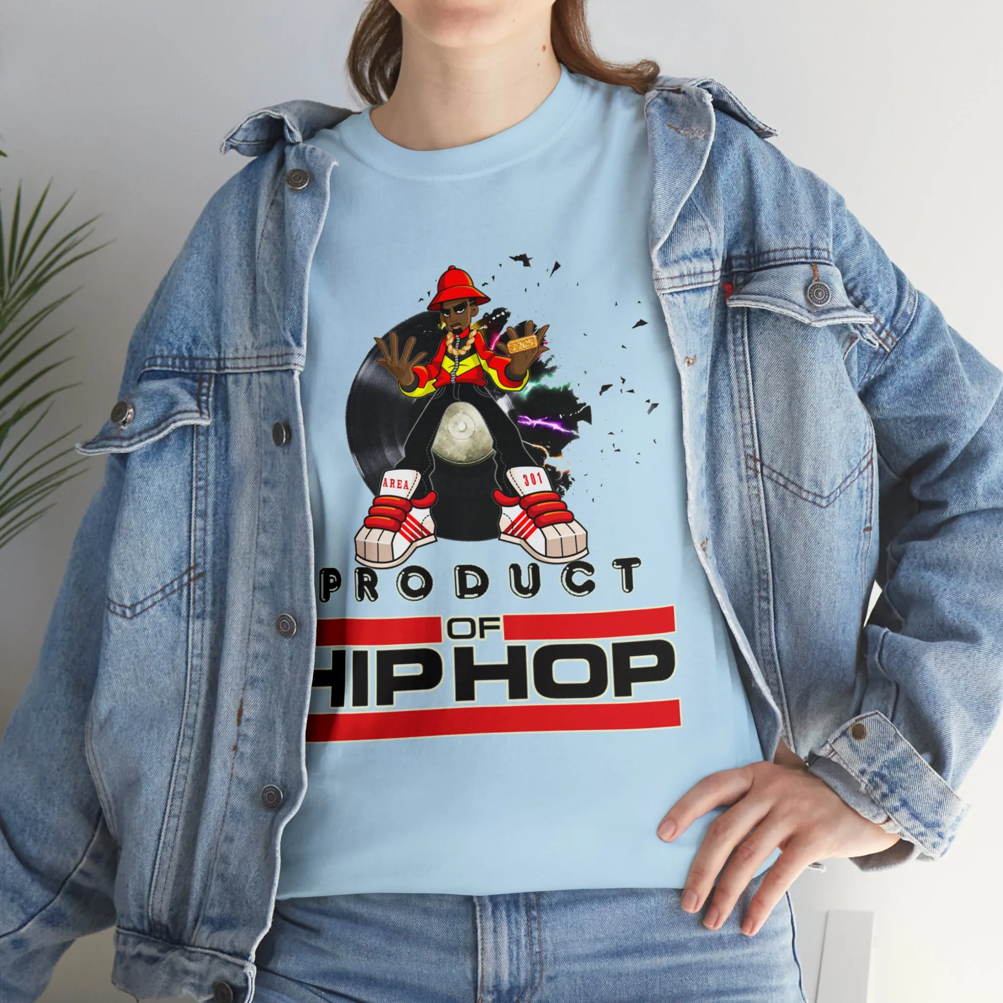 Product Of Hip Hop - Unisex Heavy Cotton Tee