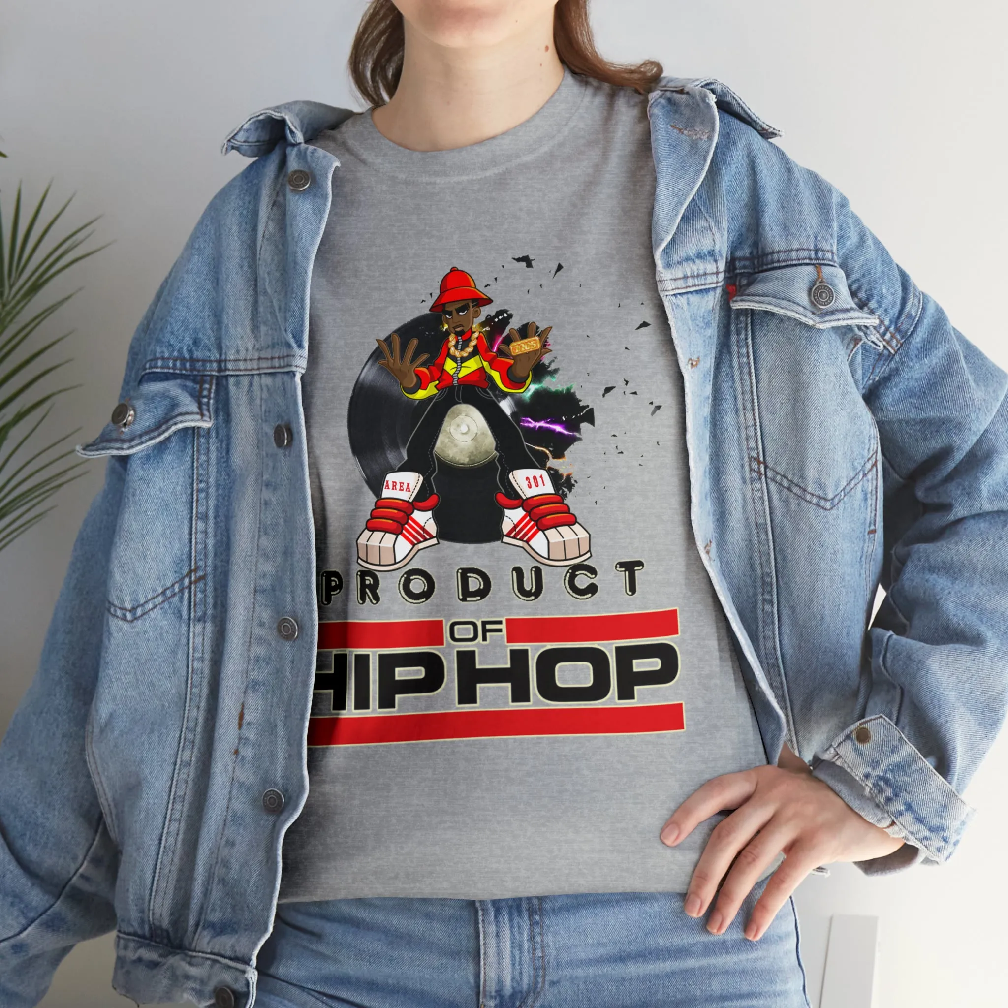 Product Of Hip Hop - Unisex Heavy Cotton Tee