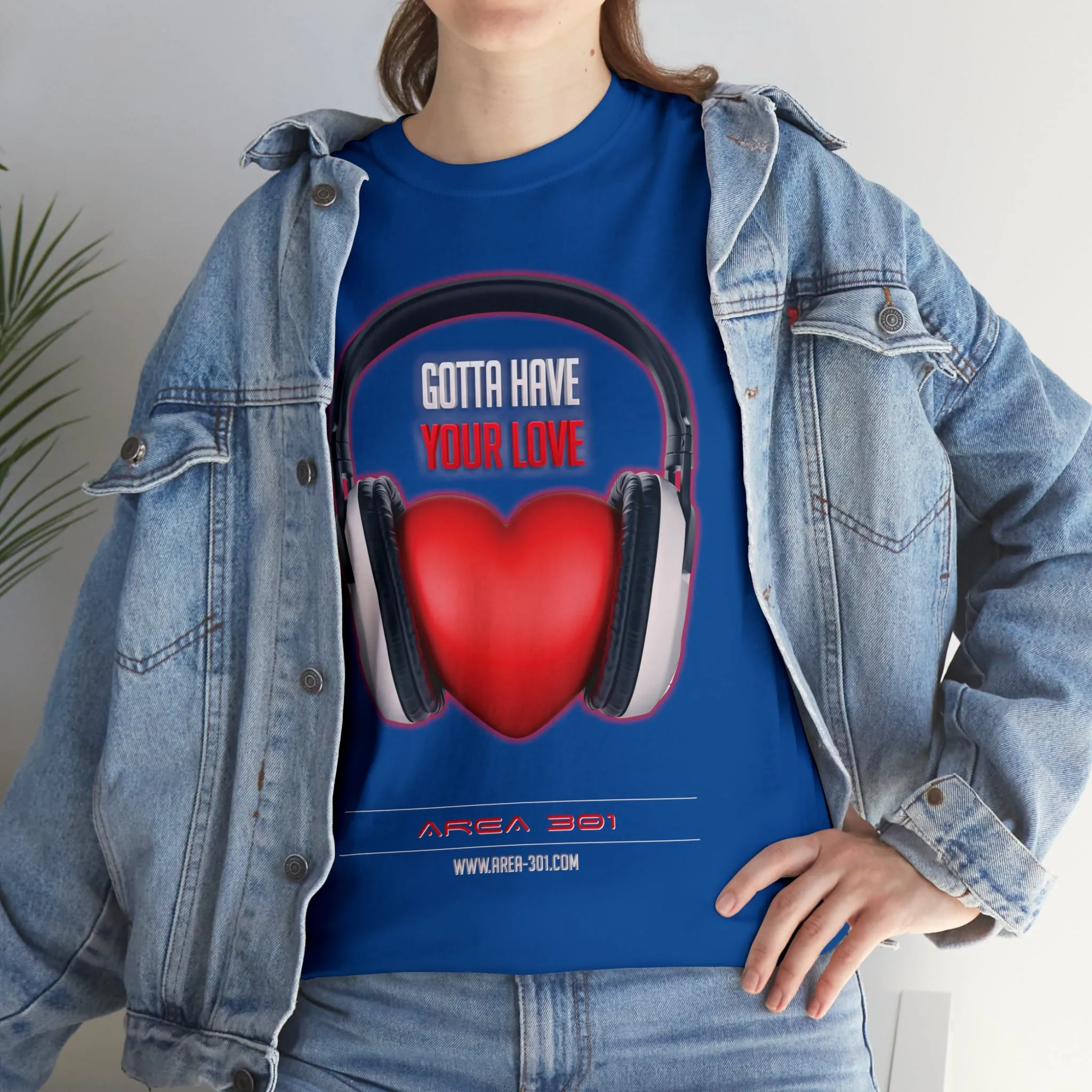 "Gotta Have Your Love" Unisex Heavy Cotton Tee