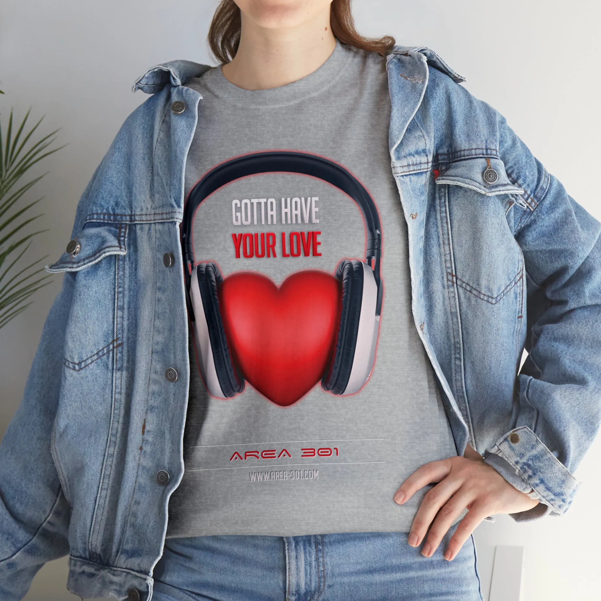 "Gotta Have Your Love" Unisex Heavy Cotton Tee