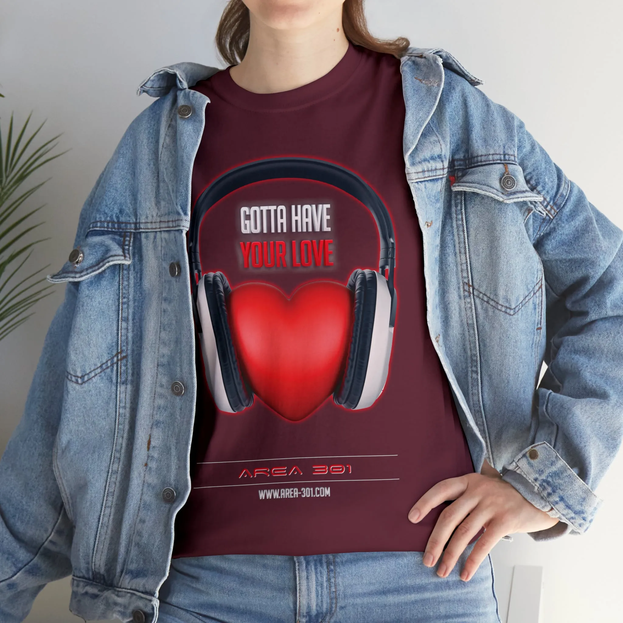 "Gotta Have Your Love" Unisex Heavy Cotton Tee