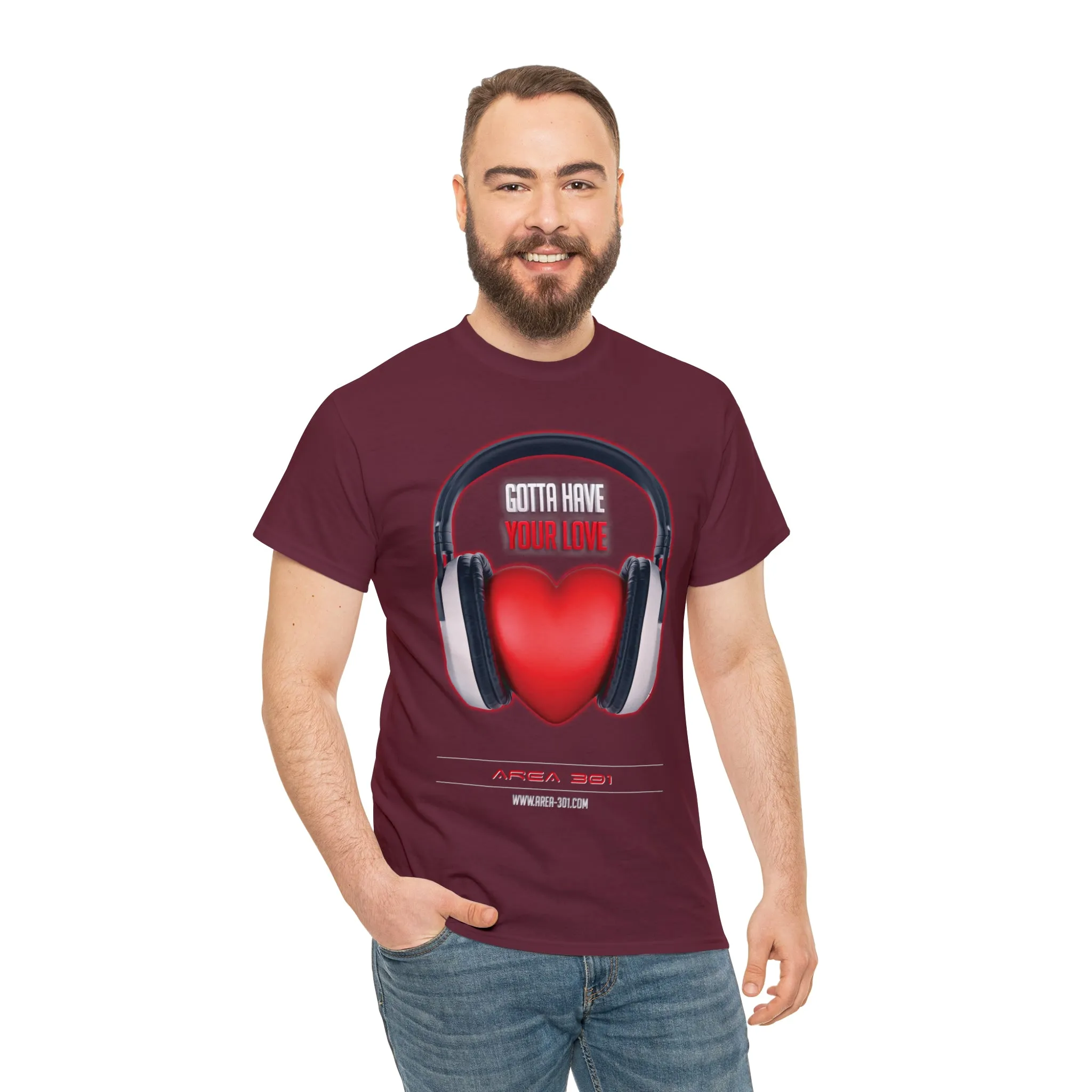 "Gotta Have Your Love" Unisex Heavy Cotton Tee