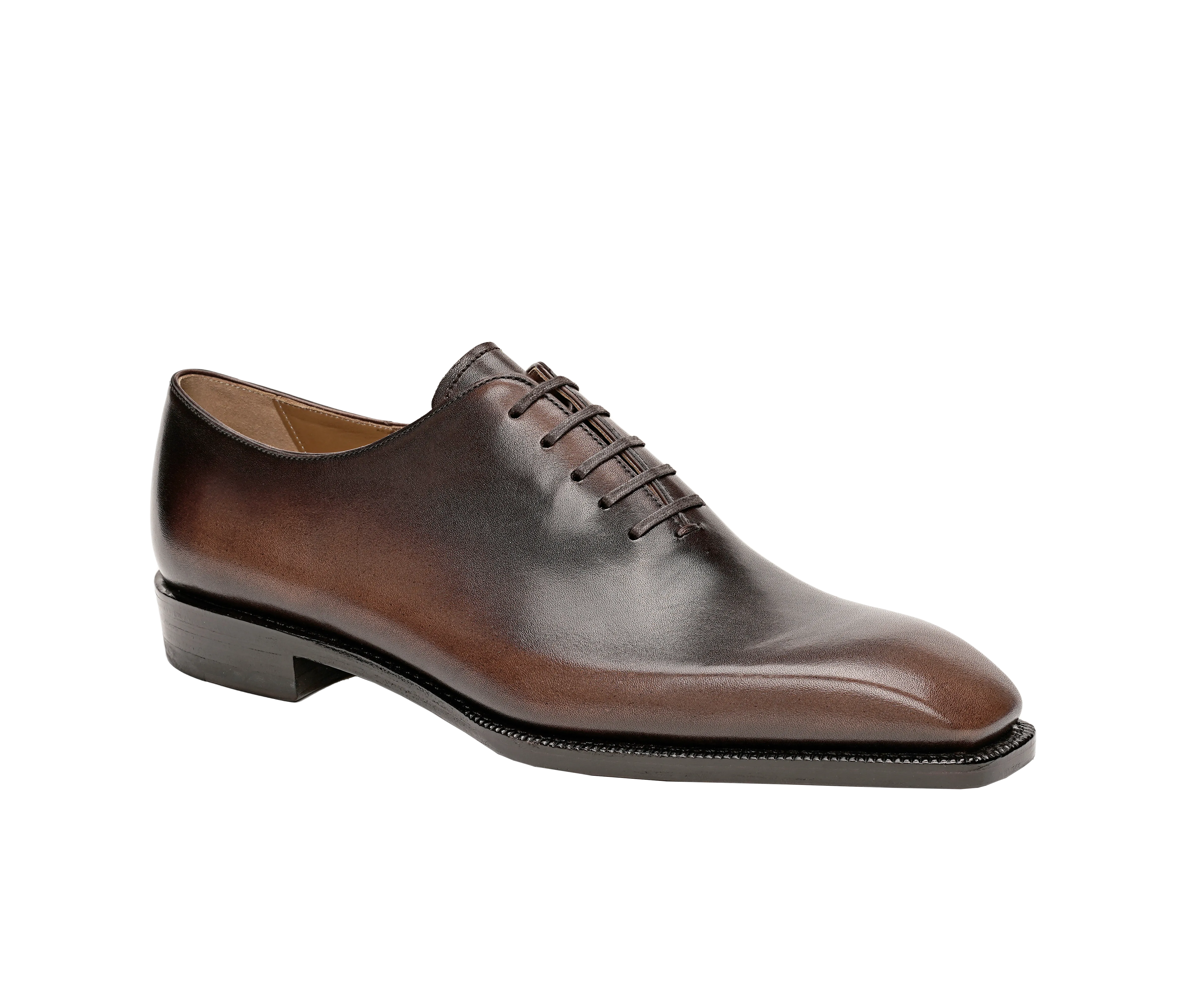 Raj Singhs Wholecut Oxford – Handcrafted Italian Leather Dress Shoes with Square Toe Elegance