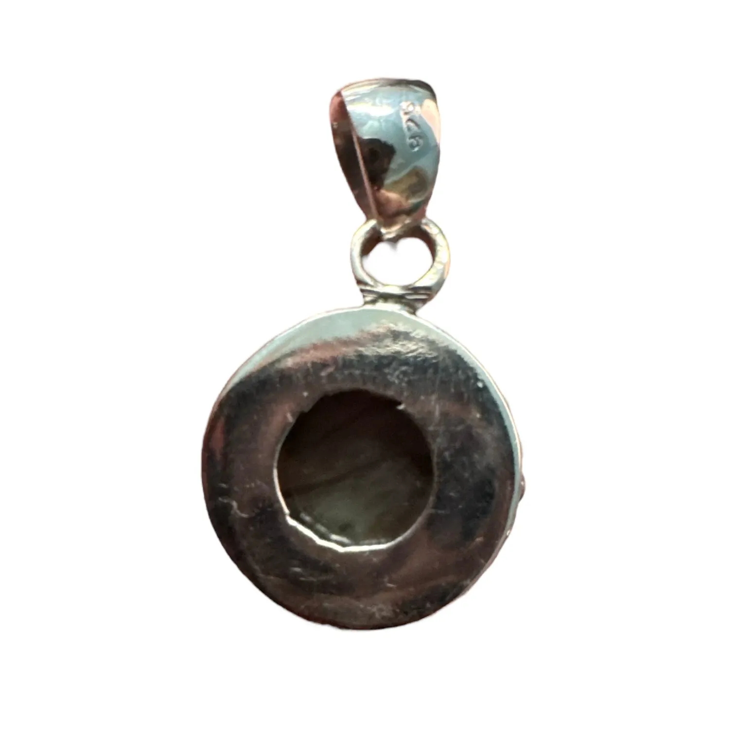 RARE Sunset Purple Labradorite Solid 925 Sterling Silver Pendant