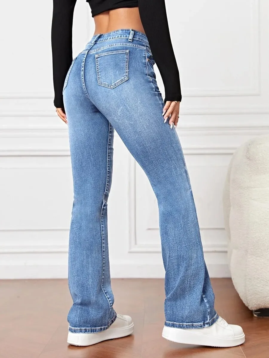 Retro jeans-D100 | Inspanda