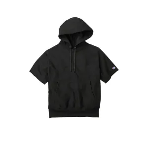 Reverse Weave ® Short Sleeve Hooded Sweatshirt