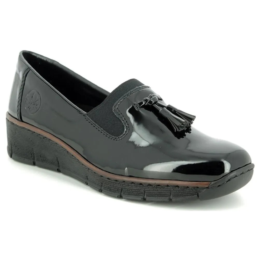 Rieker 53751-00 (Dotty) Black Shoes