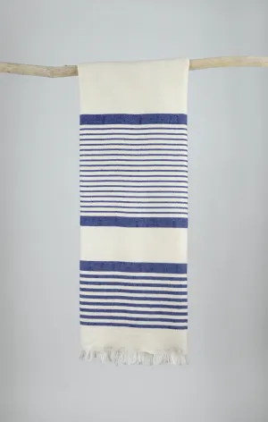 RIMINI NAVY BLUE TURKISH TOWEL