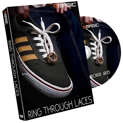 Ring Through Laces (Gimmicks and instruction) by Smagic Productions