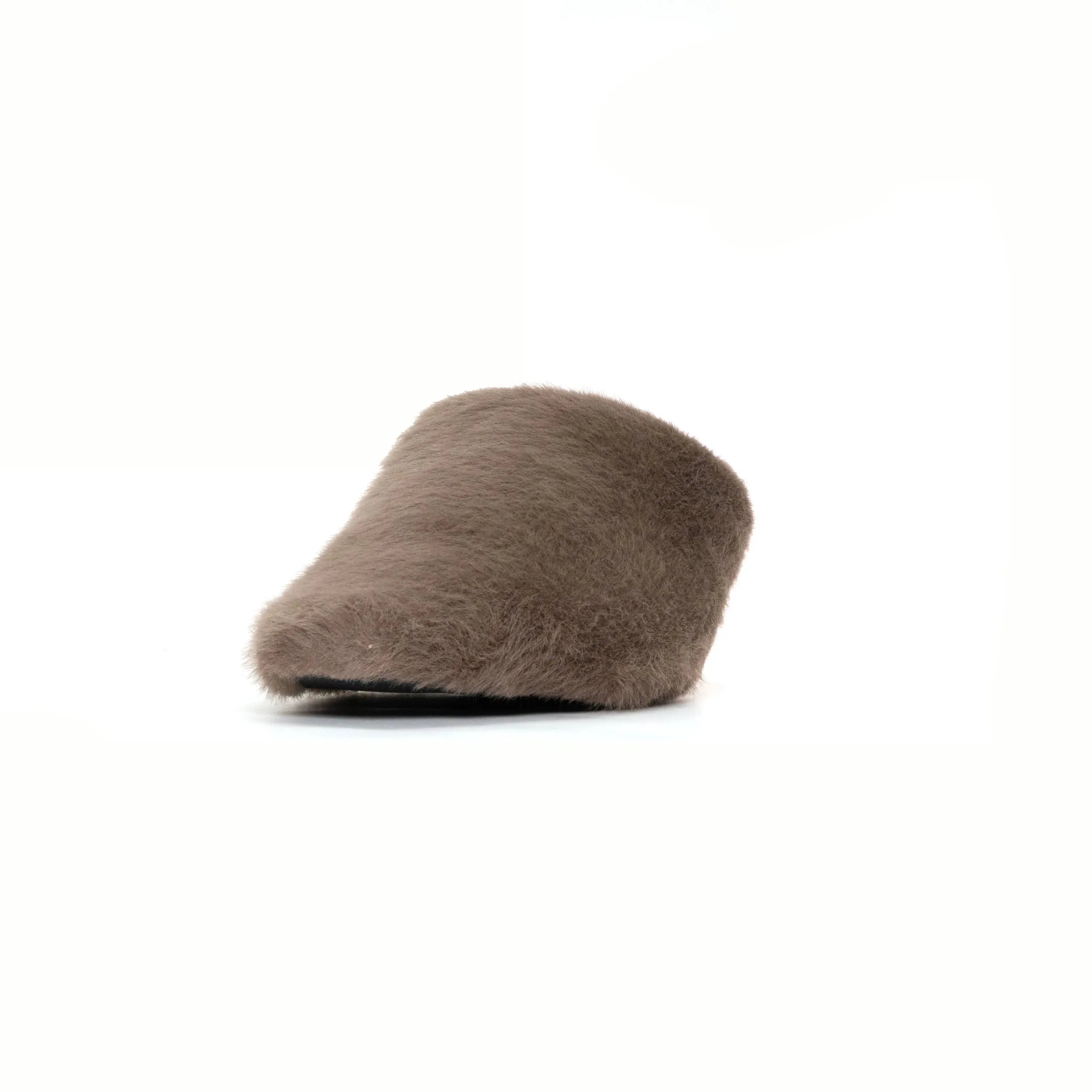 ROAM LONG LUXE  HEEL TAUPE FAUX FUR