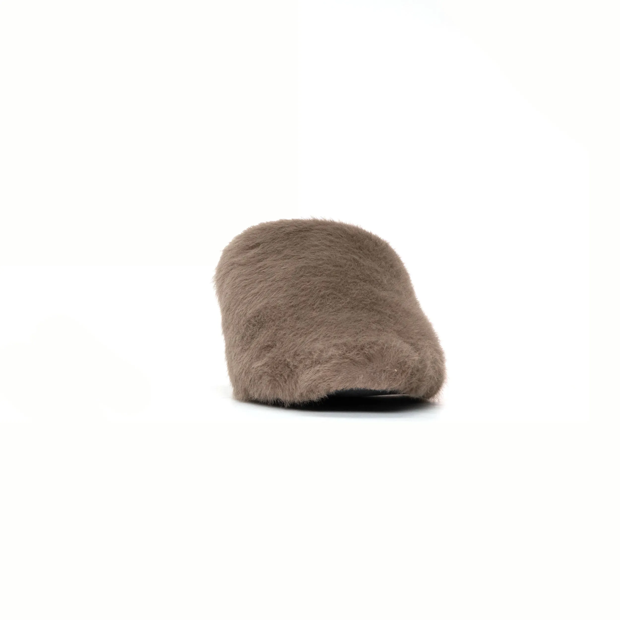 ROAM LONG LUXE  HEEL TAUPE FAUX FUR