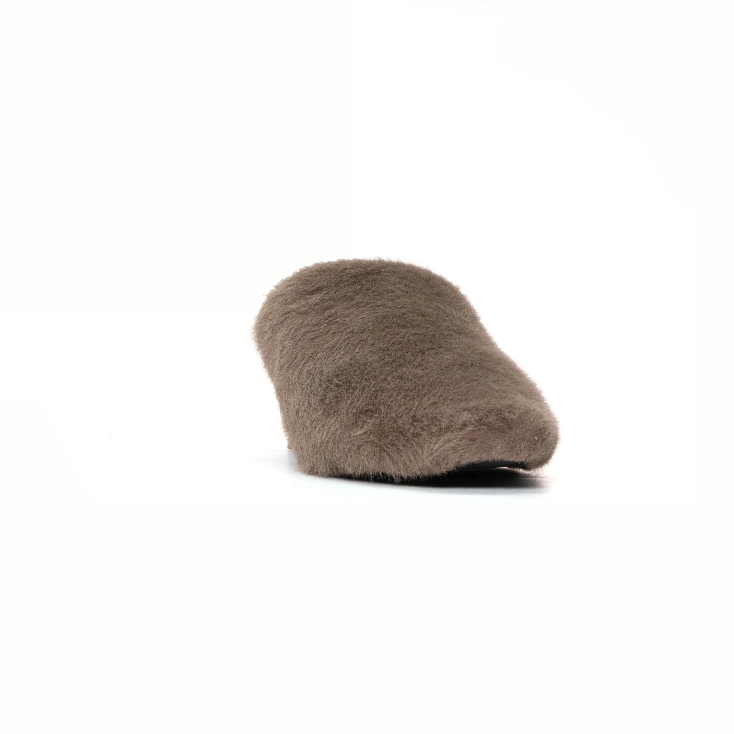ROAM LONG LUXE  HEEL TAUPE FAUX FUR