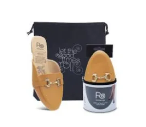 Rollasole Honey Buckle Mules