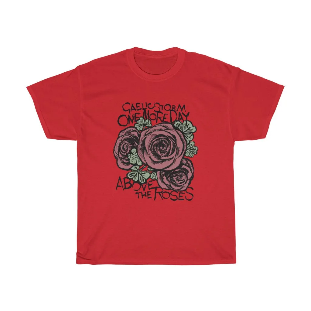 ROSES AND SHAMROCKS Unisex Heavy Cotton Tee