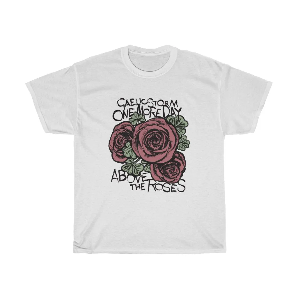 ROSES AND SHAMROCKS Unisex Heavy Cotton Tee