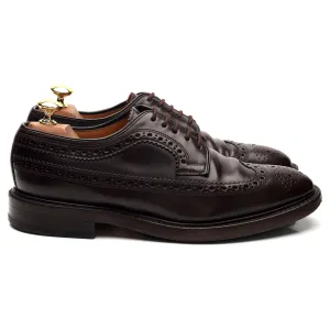 'Royal Brogue' Dark Brown Leather Derby Brogue UK 6.5 F