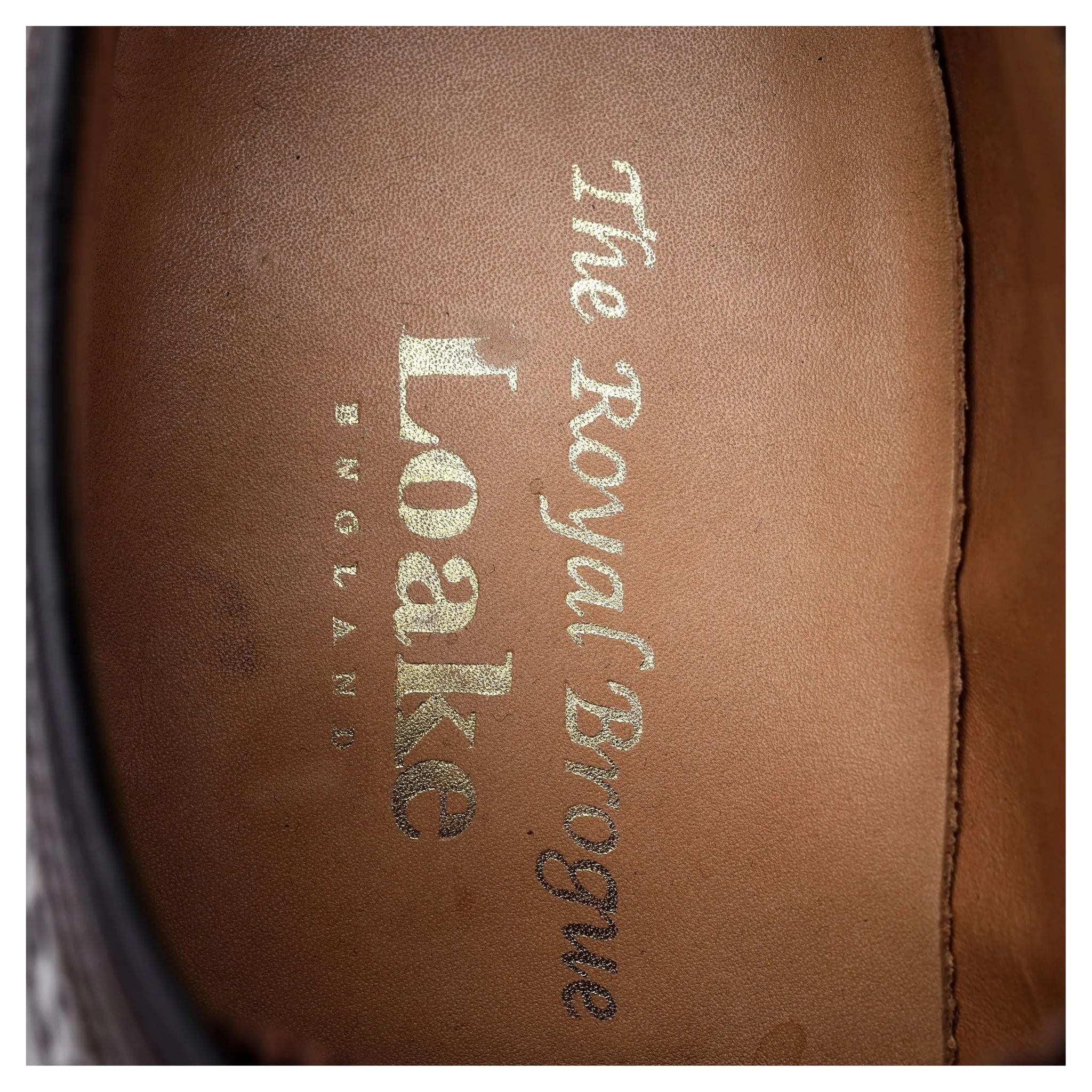 'Royal Brogue' Dark Brown Leather Derby Brogue UK 6.5 F