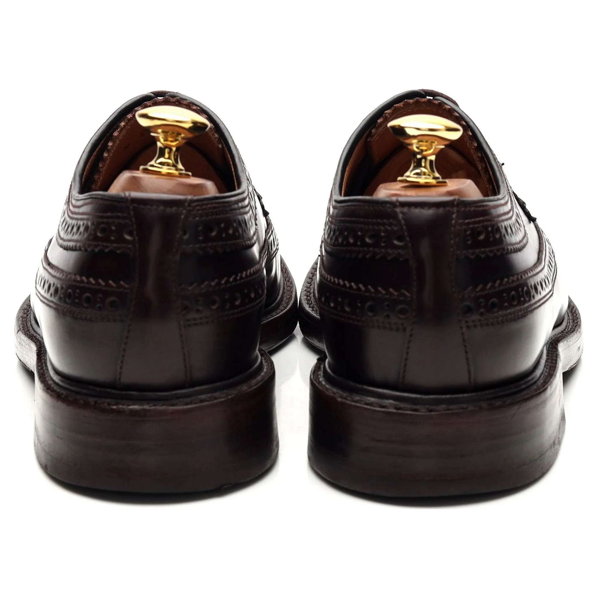 'Royal Brogue' Dark Brown Leather Derby Brogue UK 6.5 F