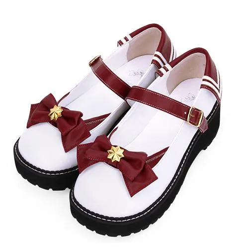 Sailor Bow Star Shoes