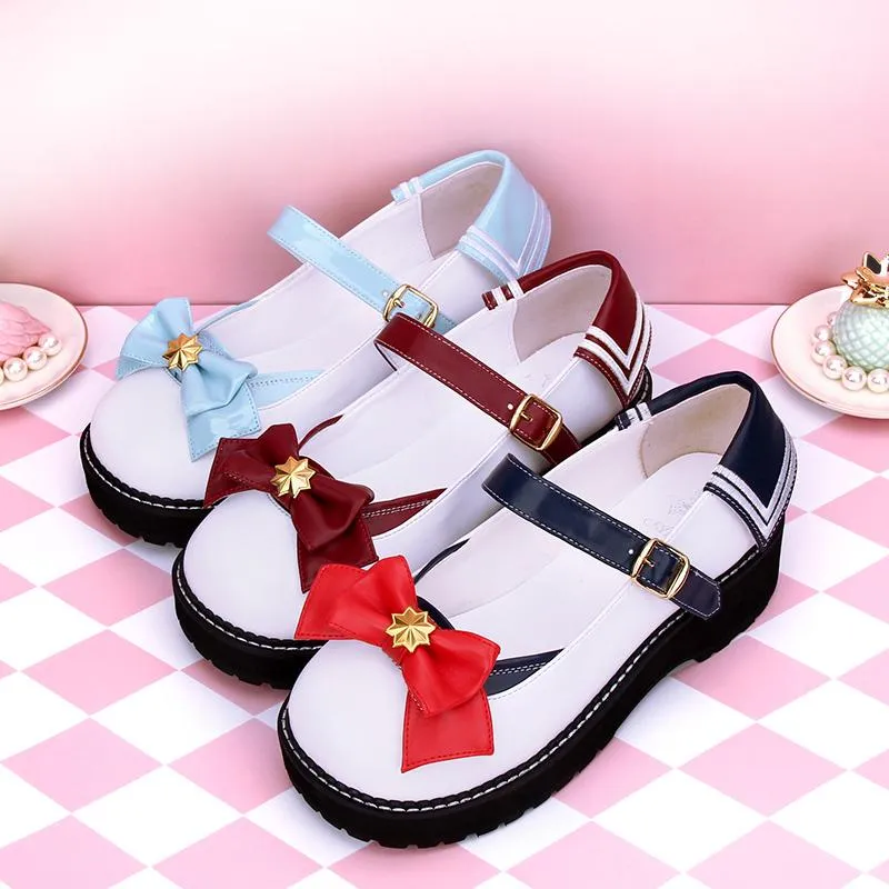 Sailor Bow Star Shoes