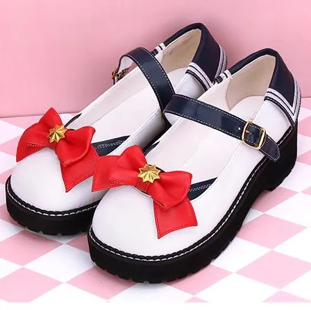 Sailor Bow Star Shoes