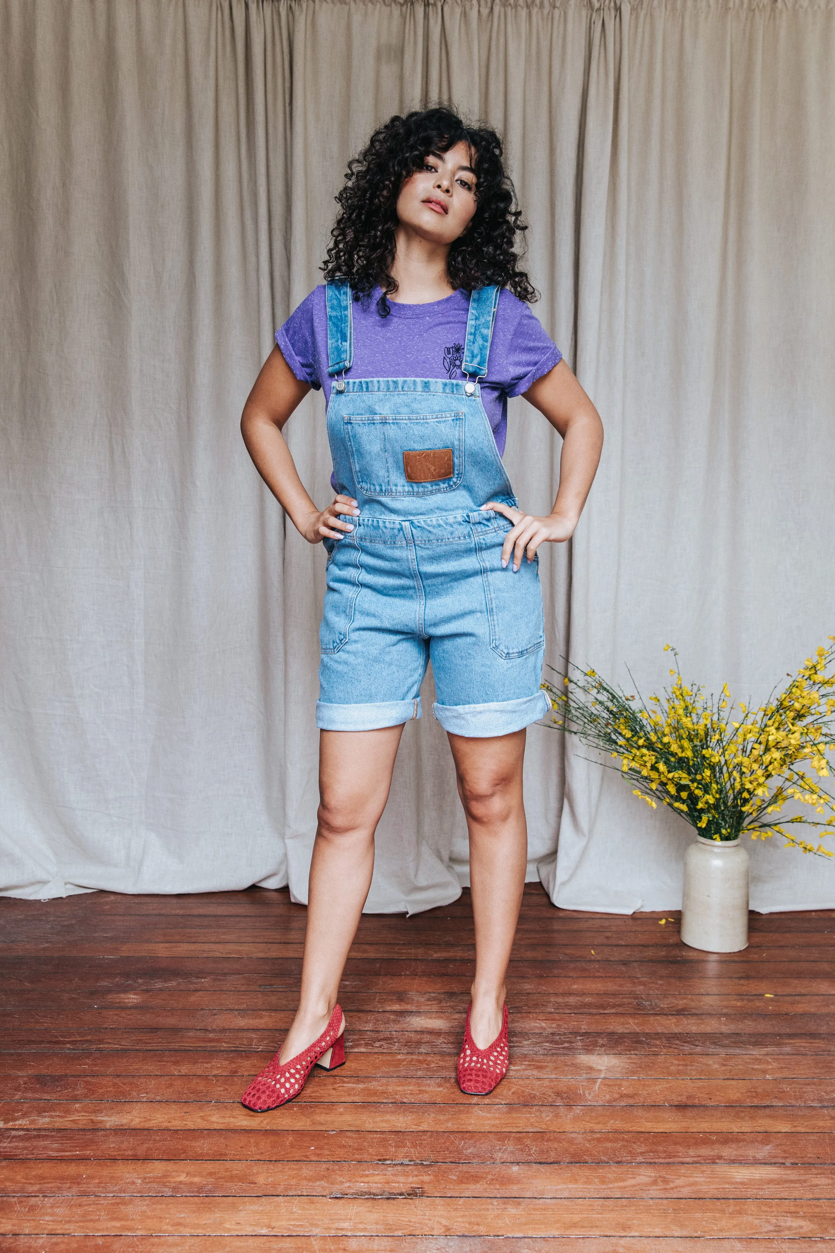 SALOPETTE RAMONITA JEANS LIGHT BLUE
