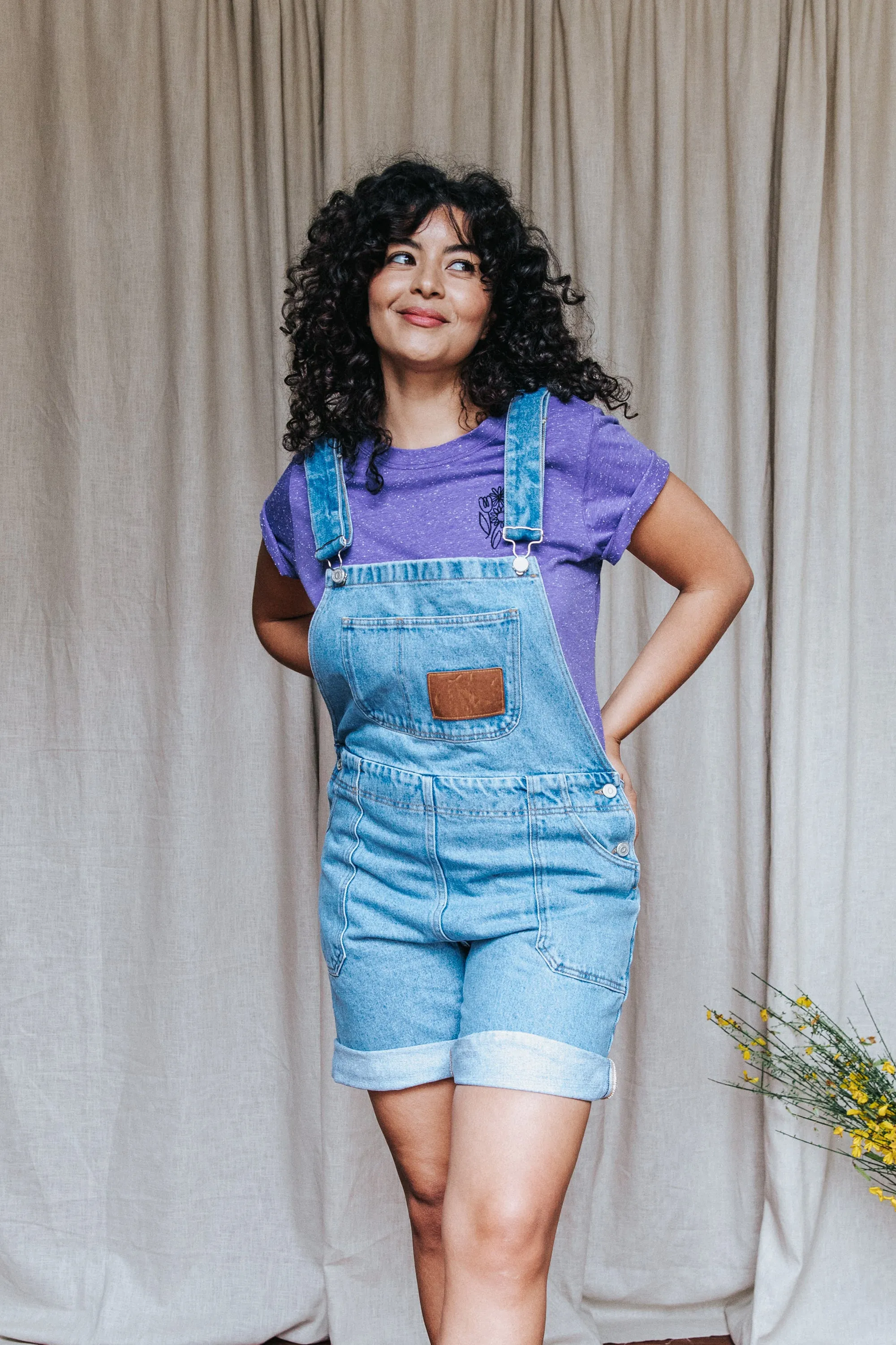 SALOPETTE RAMONITA JEANS LIGHT BLUE