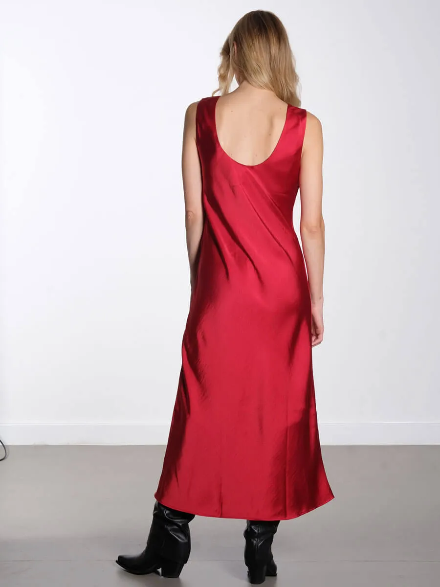Sasumma Dress - Scarlet Sage