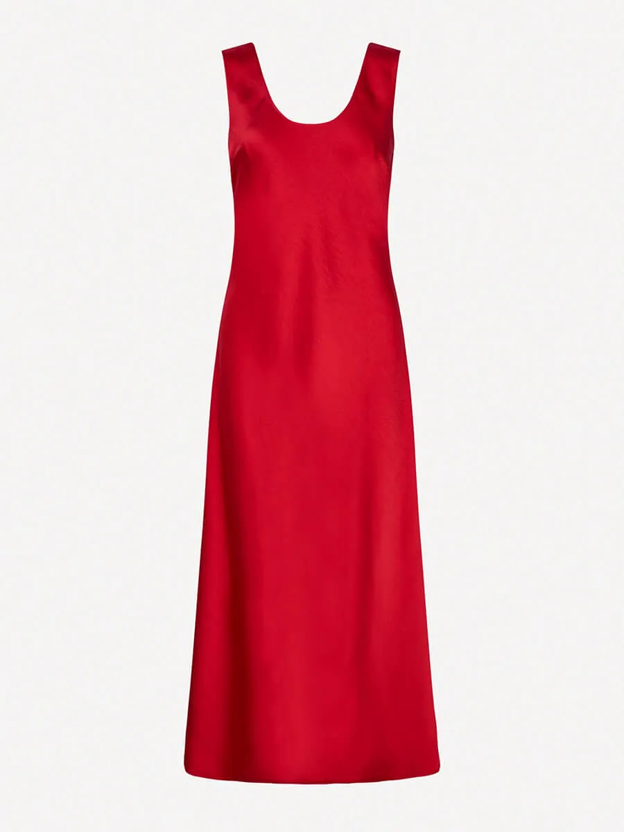 Sasumma Dress - Scarlet Sage