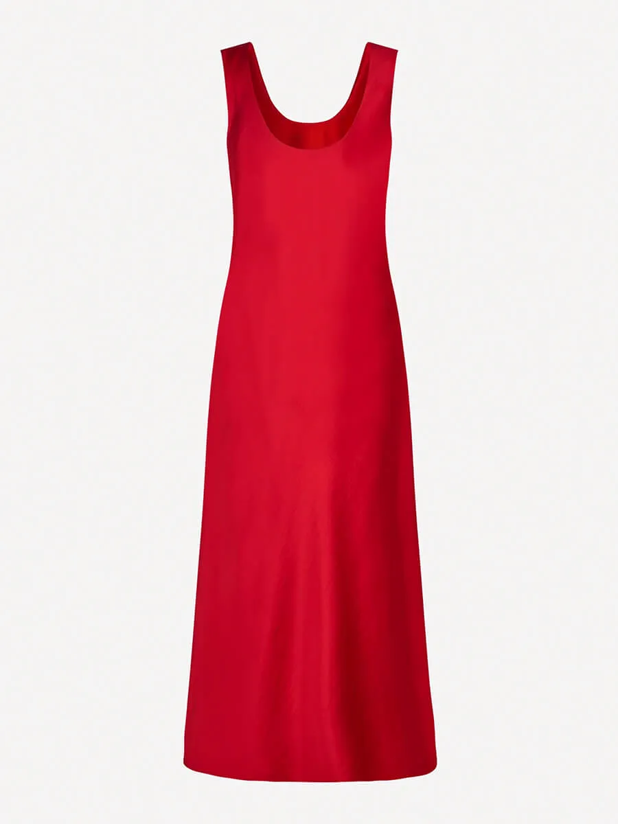 Sasumma Dress - Scarlet Sage