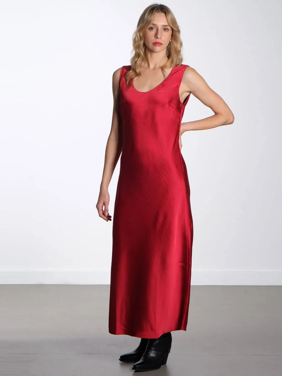 Sasumma Dress - Scarlet Sage