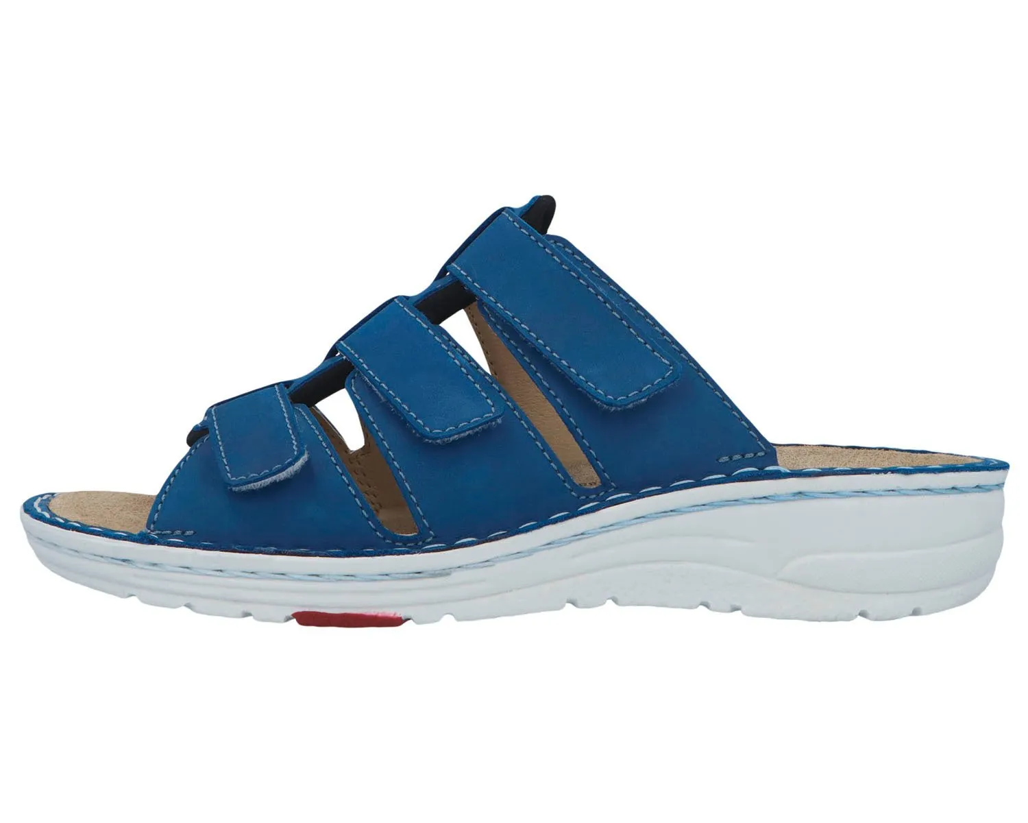 SENTA Royal Blue Nubuck Leather