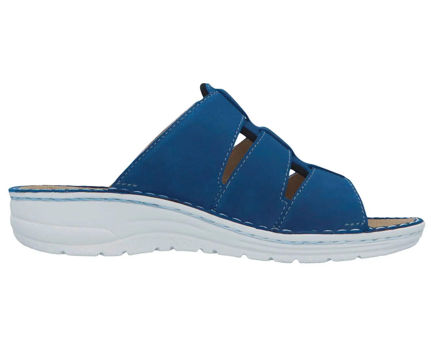 SENTA Royal Blue Nubuck Leather