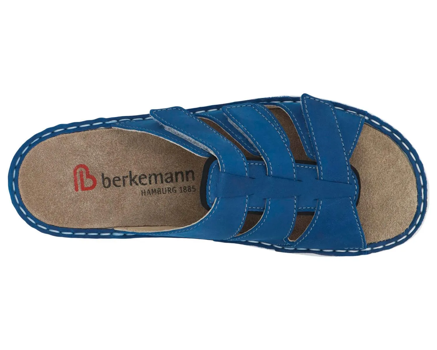 SENTA Royal Blue Nubuck Leather