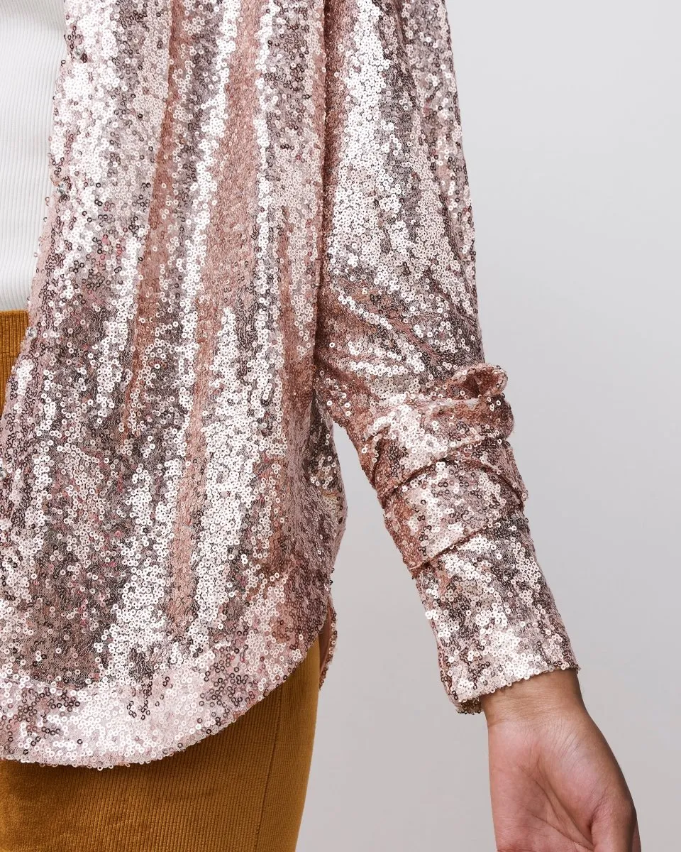 Sequin Yolk Shirt