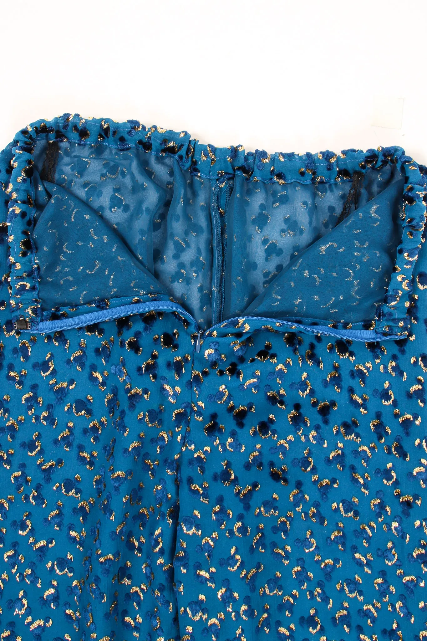 Silk Velvet Lamé Leisure Suit