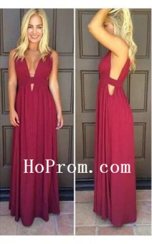 Simple Chiffon Prom Dresses,Long Prom Dress,Evening Dress
