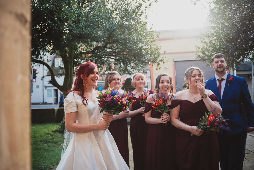 Simple V-neck Off-shoulder Floor-length Long Bridesmaid Dresses Online,RBWG0080