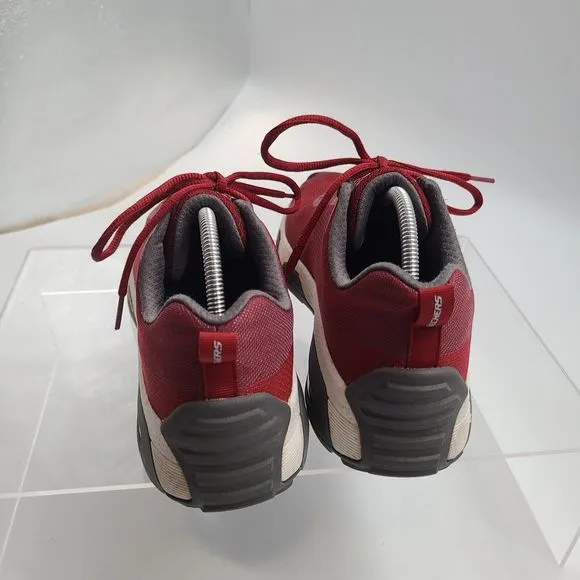 Skechers Men's Skech Air Extreme v2 Trident Shoes Size 10 232257/RDCC Red Gray
