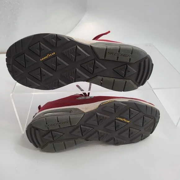 Skechers Men's Skech Air Extreme v2 Trident Shoes Size 10 232257/RDCC Red Gray