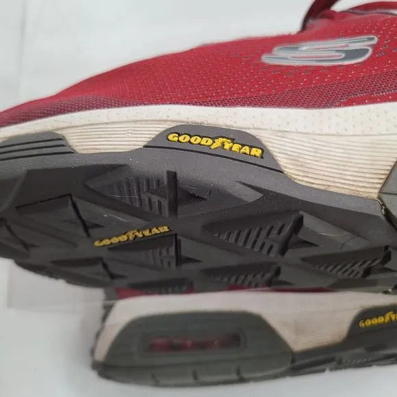Skechers Men's Skech Air Extreme v2 Trident Shoes Size 10 232257/RDCC Red Gray