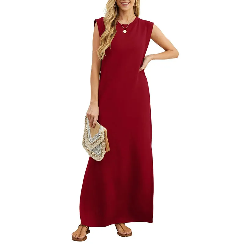 Sleeveless Maxi Dress | Minimalist Style | Effortless Comfort