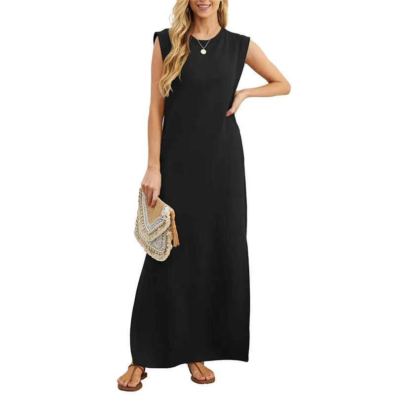 Sleeveless Maxi Dress | Minimalist Style | Effortless Comfort