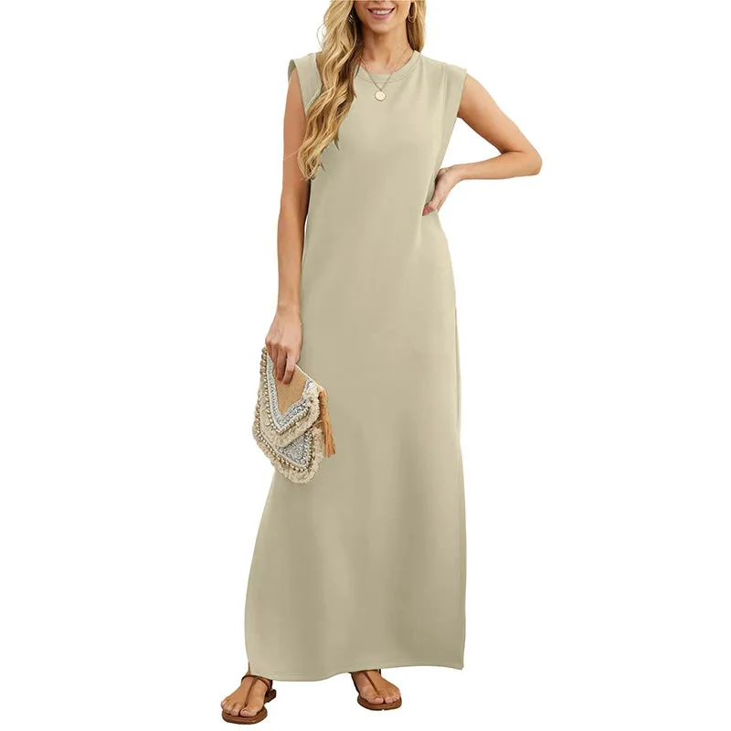 Sleeveless Maxi Dress | Minimalist Style | Effortless Comfort