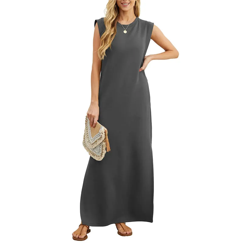 Sleeveless Maxi Dress | Minimalist Style | Effortless Comfort