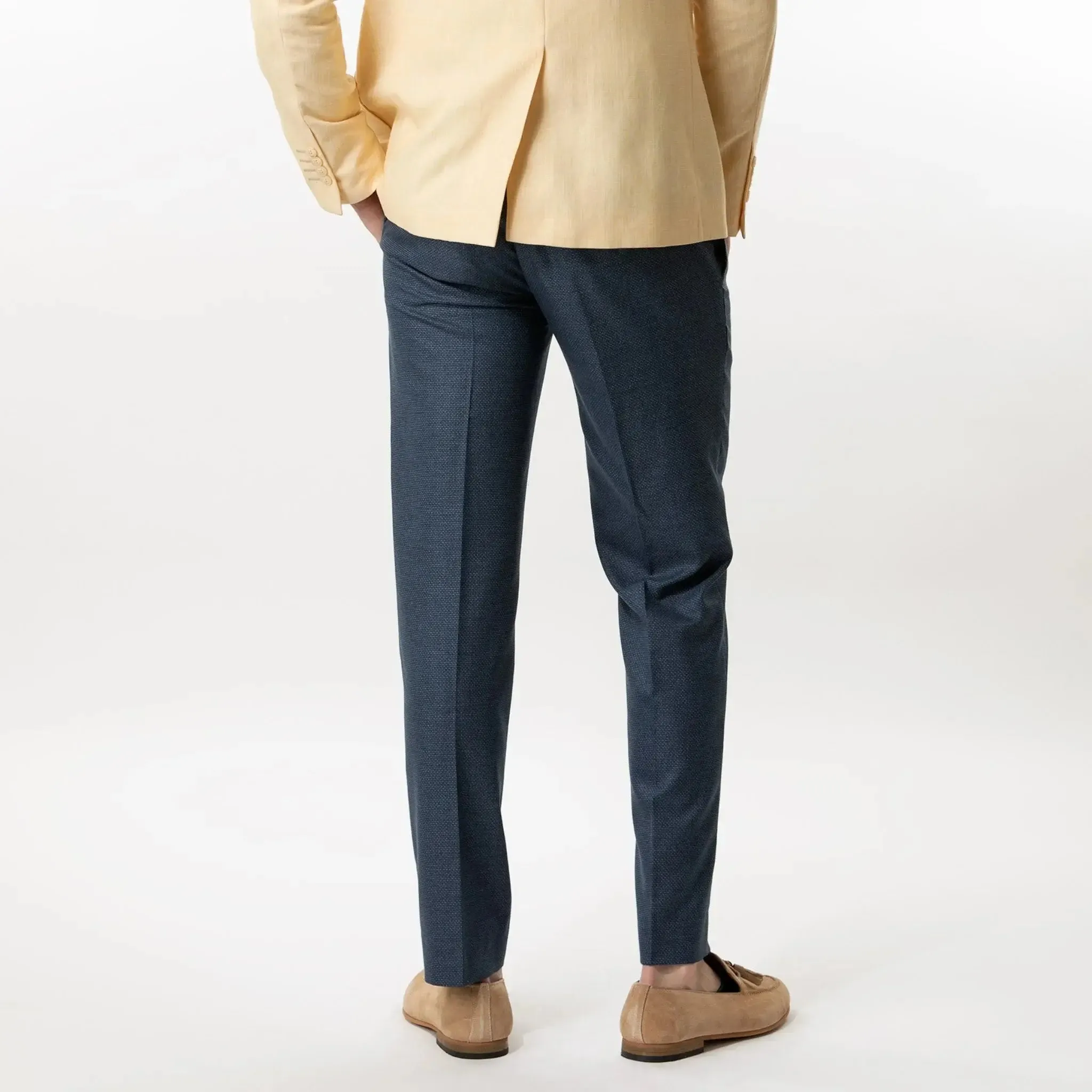 Slim Fit Trousers Midnight Blue