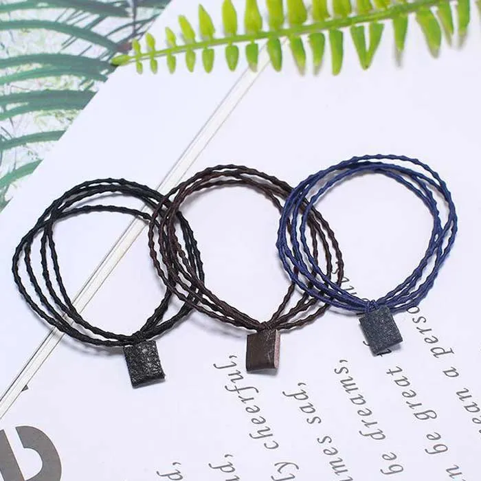 Small leather pair