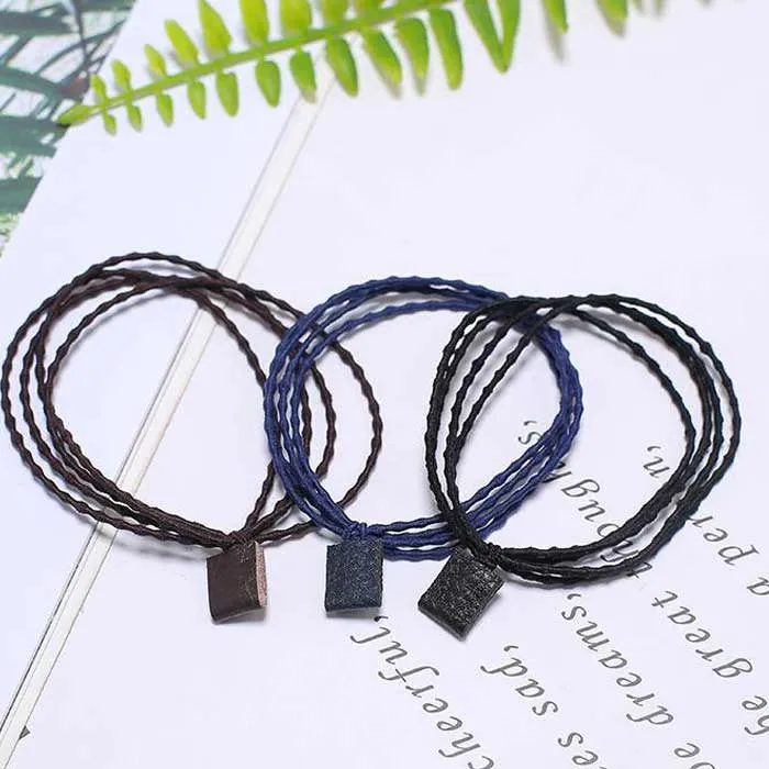 Small leather pair